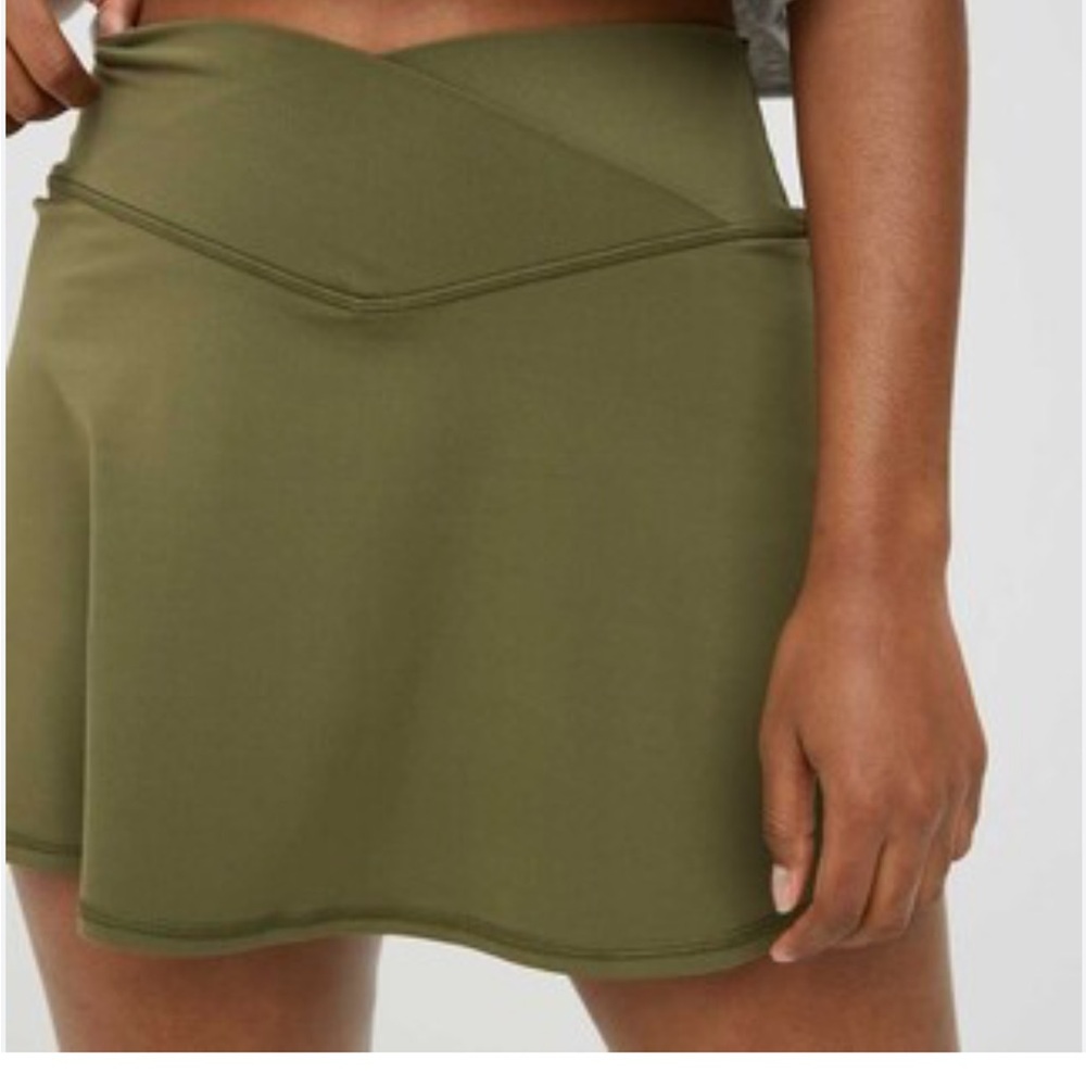 Aerie Olive Green Skort